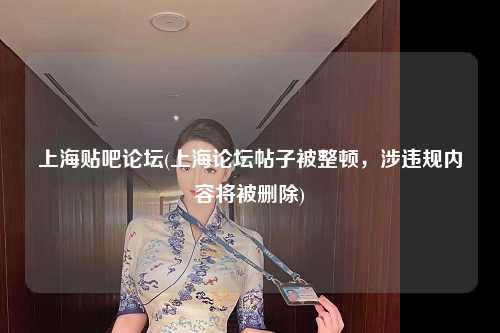 上海贴吧论坛(上海论坛帖子被整顿，涉违规内容将被删除)