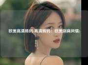 欧美高清砖码(高清砖码：欧美别具风情)