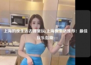 上海的夜生活去哪里玩(上海夜生活推荐：最佳玩乐指南)