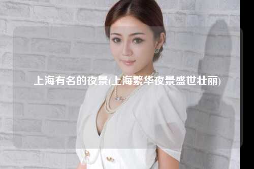 上海有名的夜景(上海繁华夜景盛世壮丽)