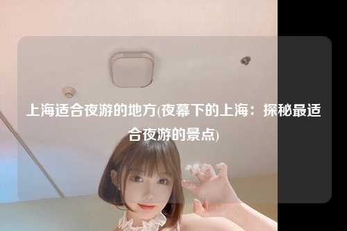 上海适合夜游的地方(夜幕下的上海:探秘最适合夜游的景点)